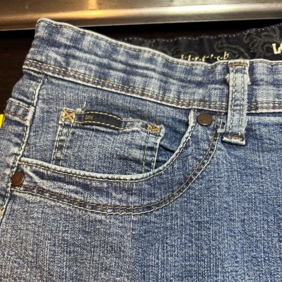 Lee comfort waistband stretch jeans size 14 - Picture 9 of 16